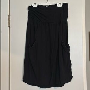 Express Strapless Dress with Pockets!